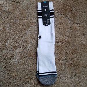Stance White Out Socks Brand New